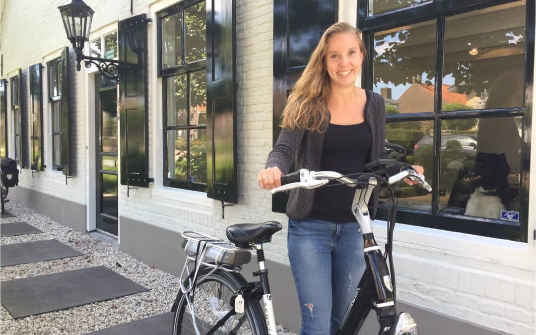 Anita Montenij: ‘Mijn nieuwe e-bike!’