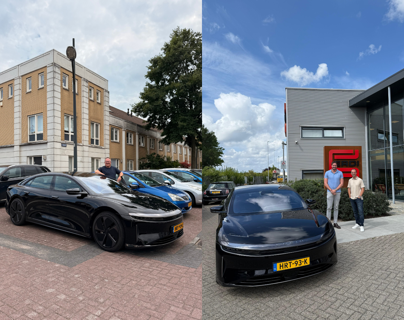 Twee perspectieven op de elektrische Lucid Air GT